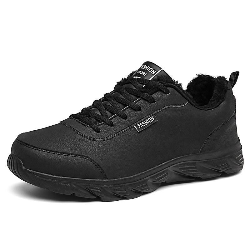 Loom & Soul™ Baskets d'hiver chaudes pour hommes – Imperméables, antidérapantes, doublure en peluche confortable