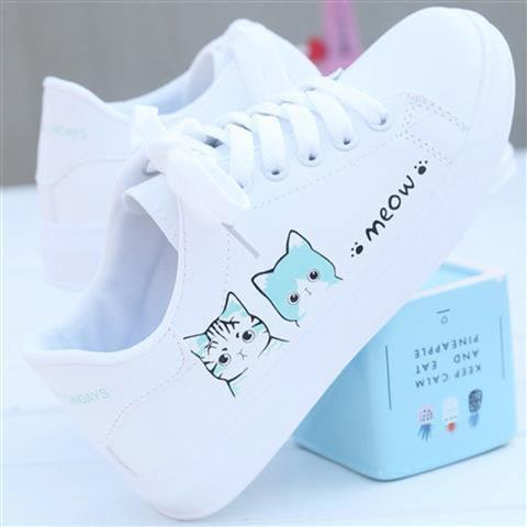Baskets décontractées Loom & Soul™ pour enfants – Chaussures plates en cuir pour filles avec talon compensé de 3 cm et semelle en caoutchouc antidérapante