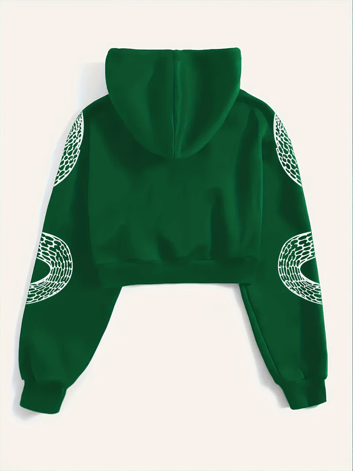 Sweat à Capuche Rouge Femme – Imprimé Phénix & Papillon Style Urbain