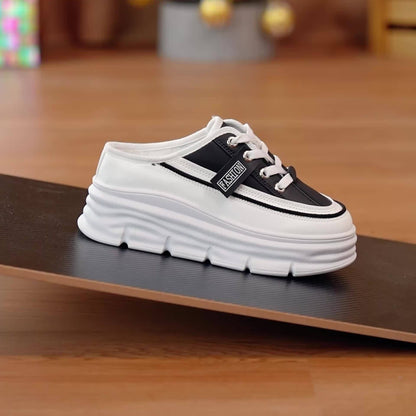 Chaussures plates décontractées d'été – Sandales quotidiennes confortables à lacets