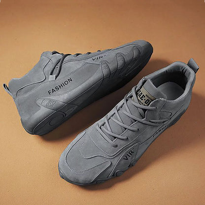 Mens Walking Shoes for Men under 20 Lace up Extra Wide Dress Shoes for Men Sports Shoes for Men Popular Labor Work Shoes Wear High Top Board Shoes Casual Leisure Shoes Mens Leather Casual Shoe