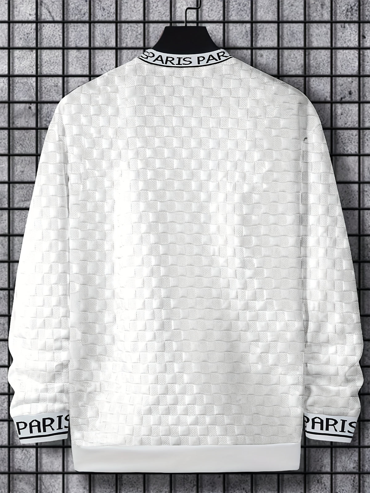 Sudadera Jacquard de Rendimiento para Hombre – Jersey Deportivo Casual
