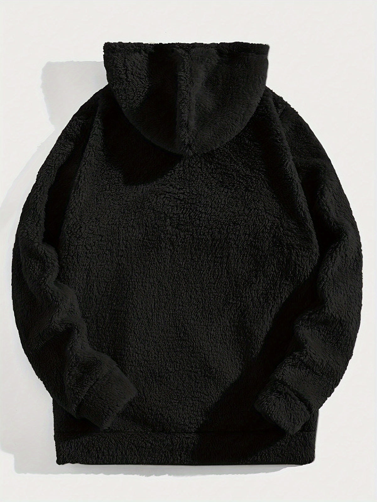 Sweat à capuche en molleton doux pour hommes – Demi-zip « Brooklyn » Pull d'hiver