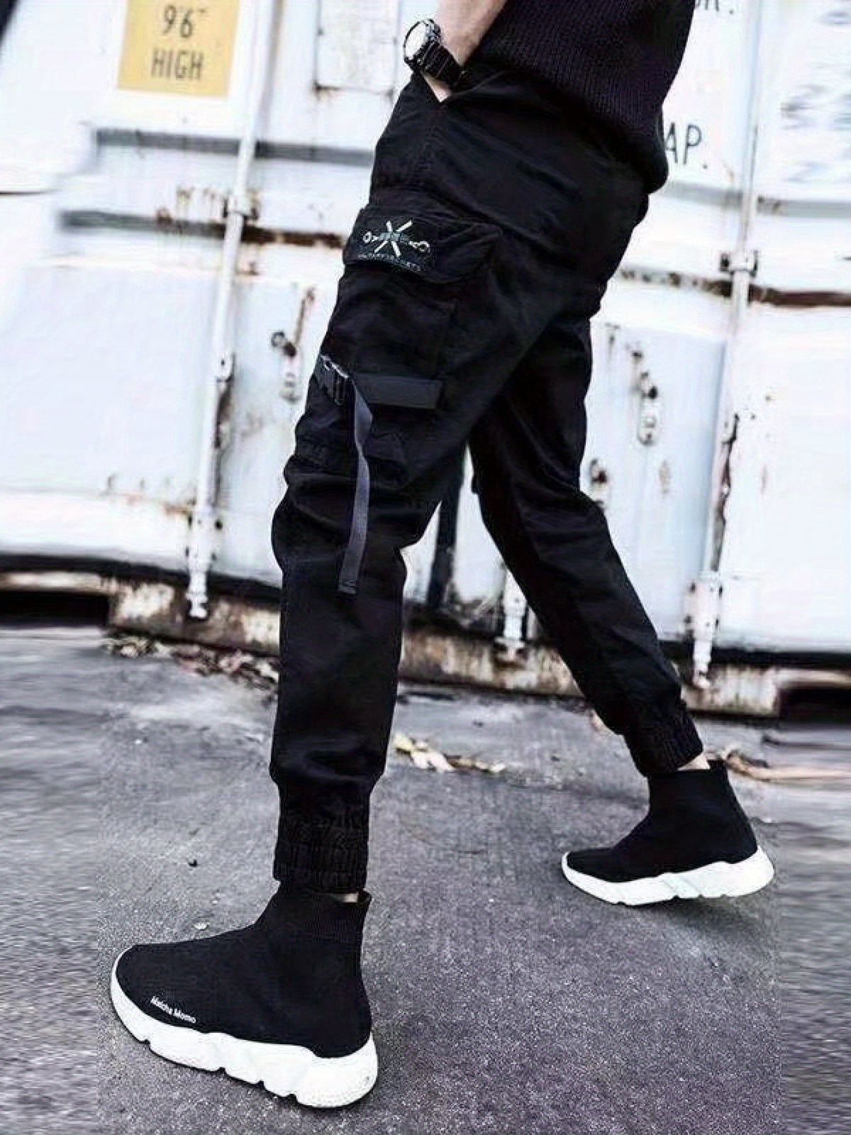 Men’s Slim Cargo Joggers – Trendy Street Pants