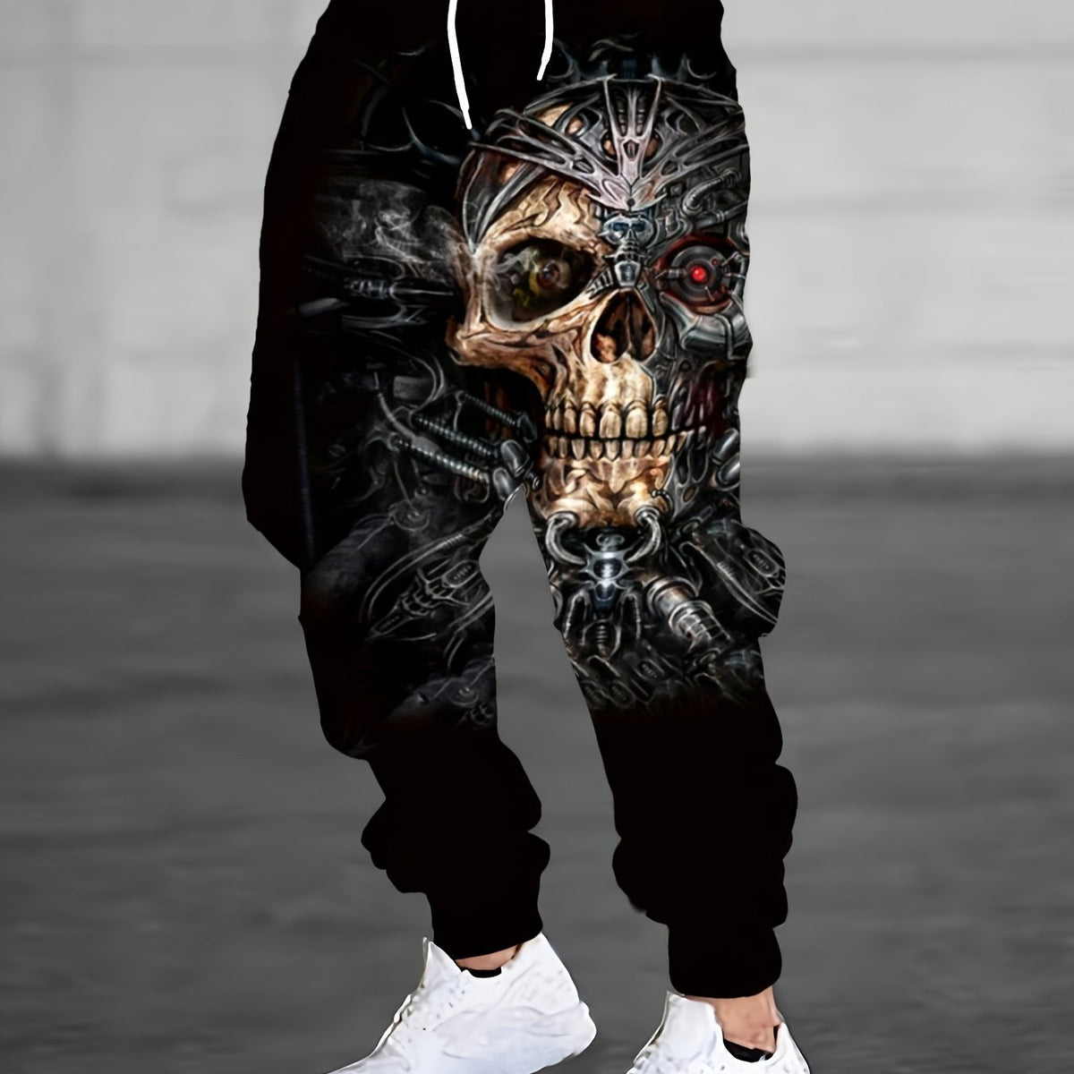 Men’s Casual Sports Pants – Loose Fit Streetwear Athletic Trousers