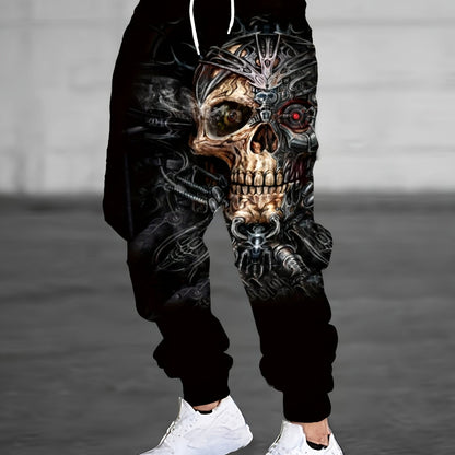 Men’s Casual Sports Pants – Loose Fit Streetwear Athletic Trousers
