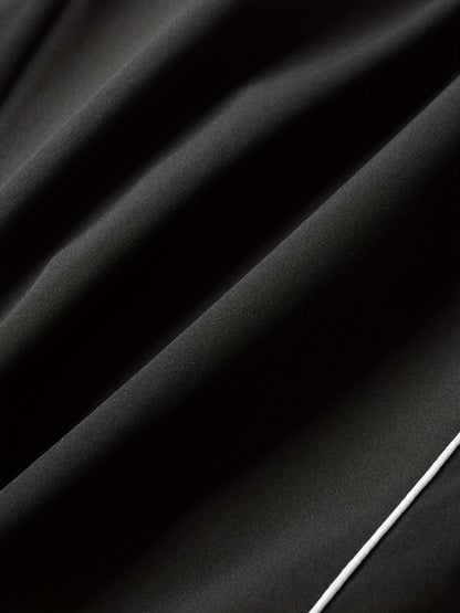 Pantalon de jogging décontracté pour homme – respirant, coupe ample, avec cordon de serrage