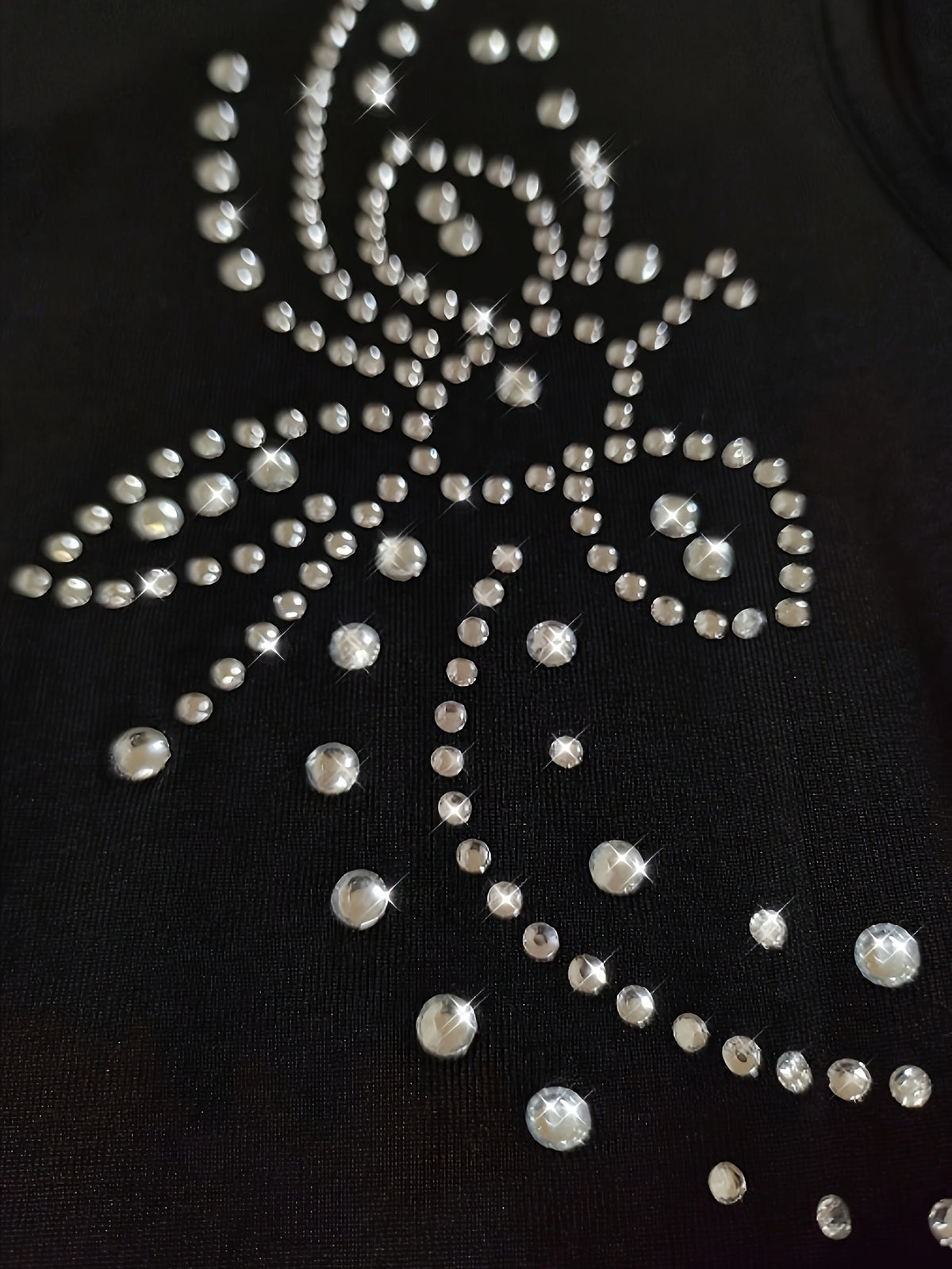 Robe de soirée moulante ornée de strass – Élégante robe longue à épaules dénudées