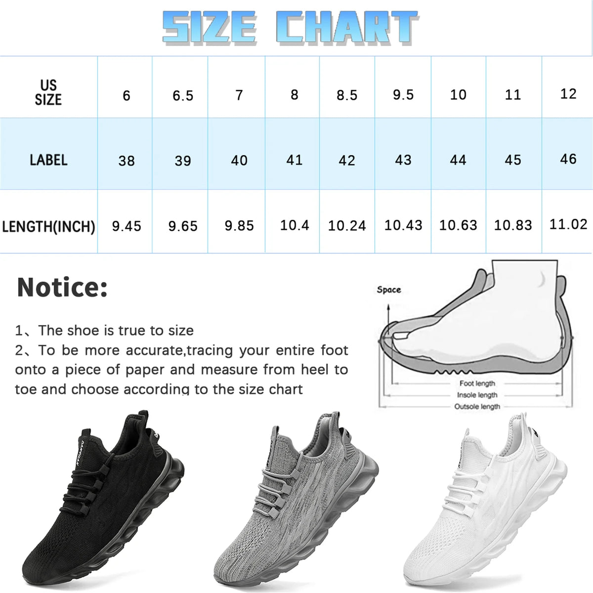 Men'S Shoes Sneakers Casual Shoes Walking Fitness Sports Shoes Outdoor Running Shoes Lightweight