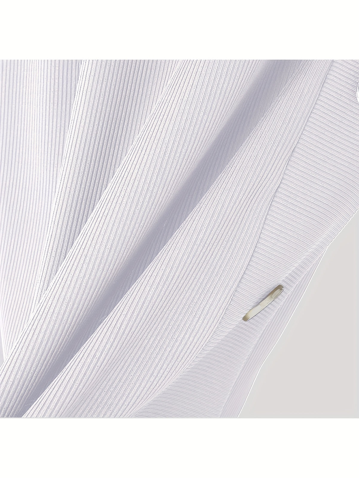 Men’s Slim Turtleneck Base Layer – Button Detail Knit Shirt