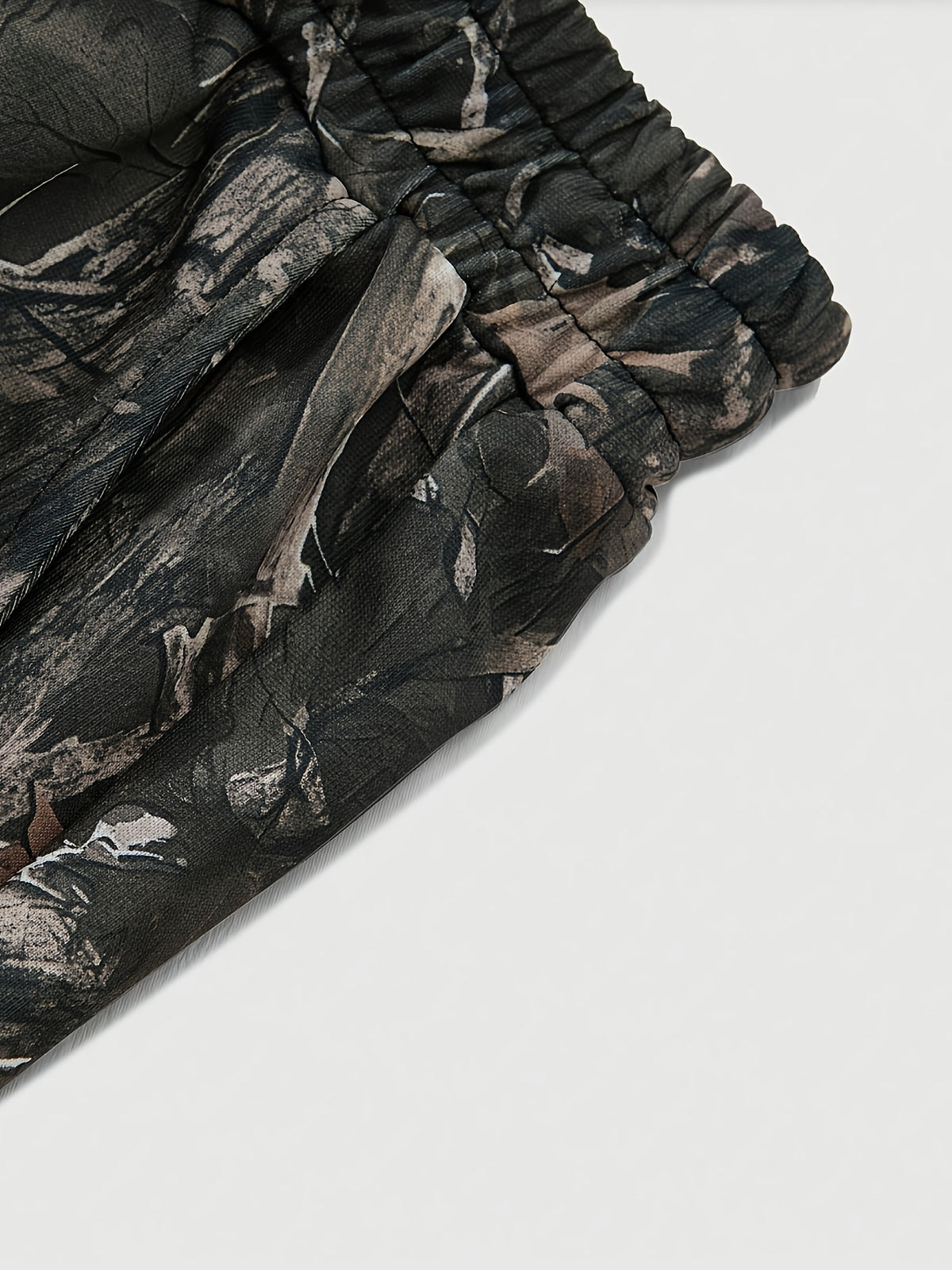 Pantalones deportivos de camuflaje para hombre – Pantalones rectos holgados para exteriores