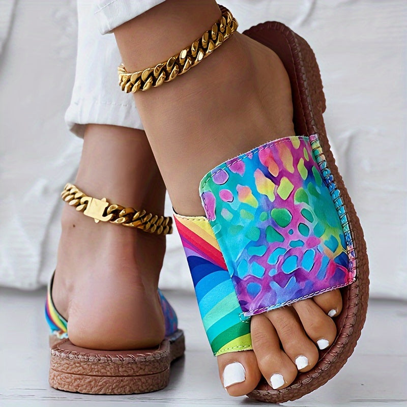 Zebra Leopard Print Flip Flops – Bold Pattern Toe Post Sandals