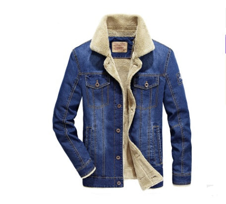 Loom & Soul Men’s 100% Cotton Coat – Classic Warm Lined Jacket for Autumn & Winter | Timeless Casual Outerwear