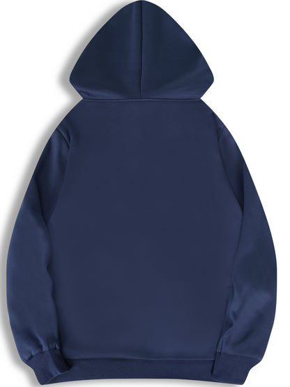 Veste à capuche pour hommes avec imprimé tête de mort – Sweat à capuche zippé décontracté automne/hiver