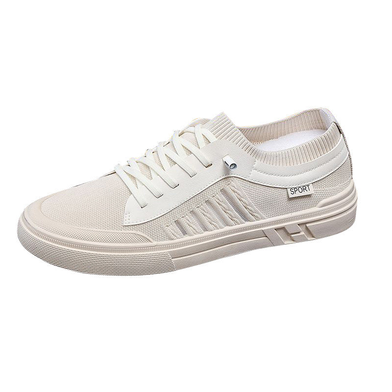 Loom & Soul™ Men’s Skateboard Shoes – Low-Top Casual Sneakers with Breathable Mesh Lining & Durable Injection Sole