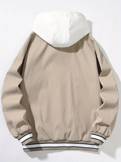 Chaqueta con capucha "DREAMS" para hombre de Loom & Soul – Abrigo holgado estilo streetwear