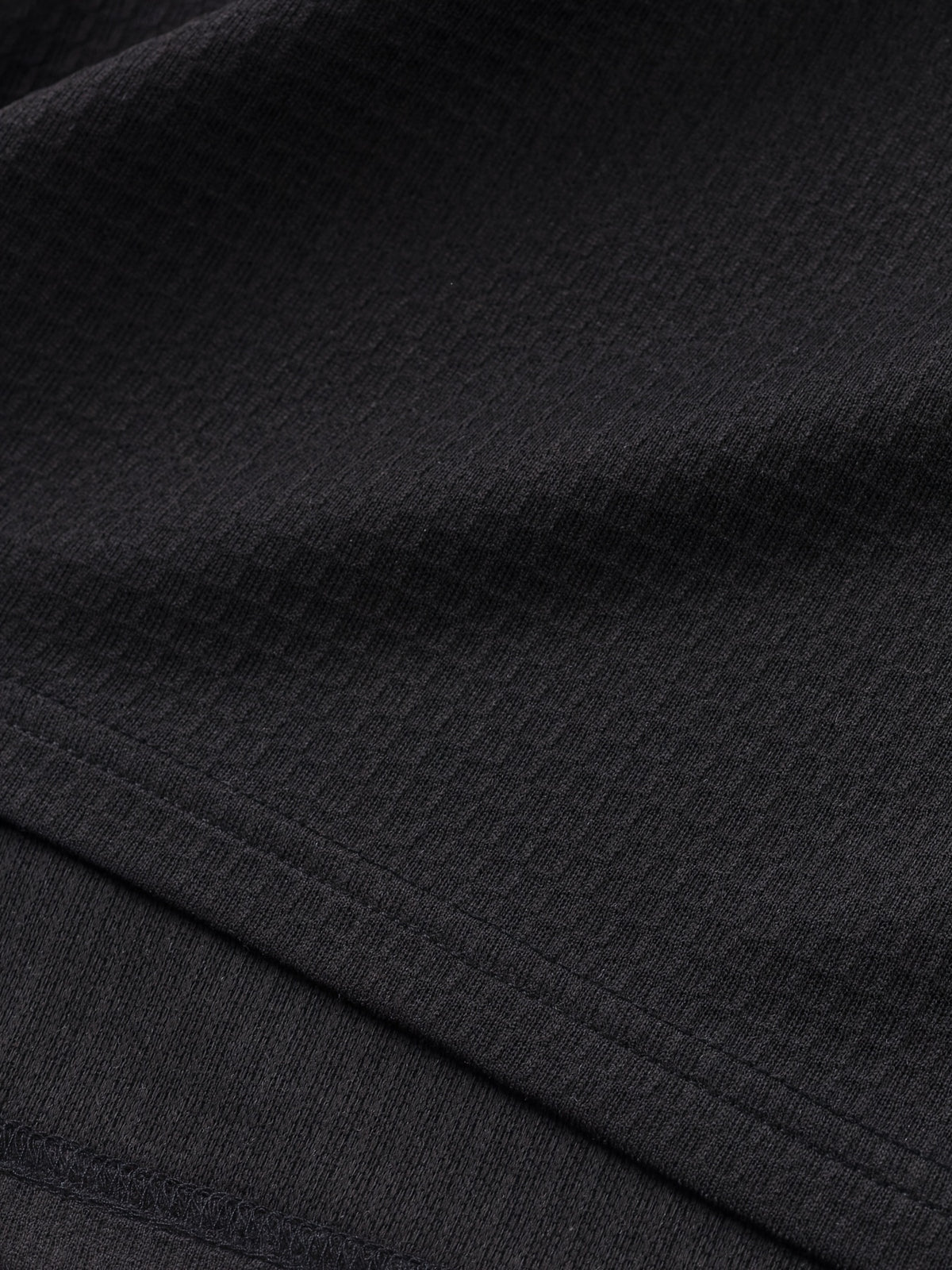 Men’s Waffle Henley Shirt – White & Black All-Season Button Top