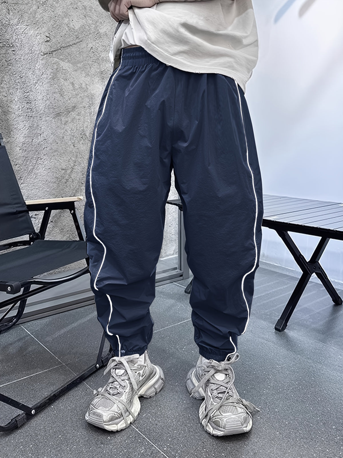 Pantalon de jogging décontracté pour homme – respirant, coupe ample, avec cordon de serrage