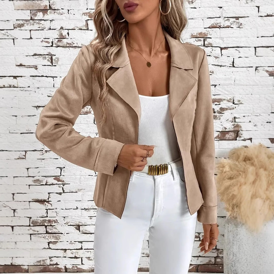 Veste Cardigan Élégante et Cintrée pour Femme – Navetteur Automne et Hiver