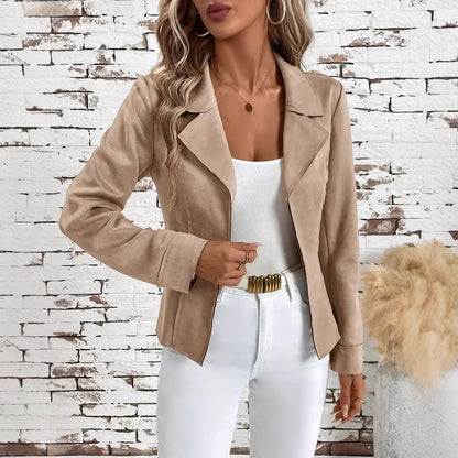 Veste Cardigan Élégante et Cintrée pour Femme – Navetteur Automne et Hiver