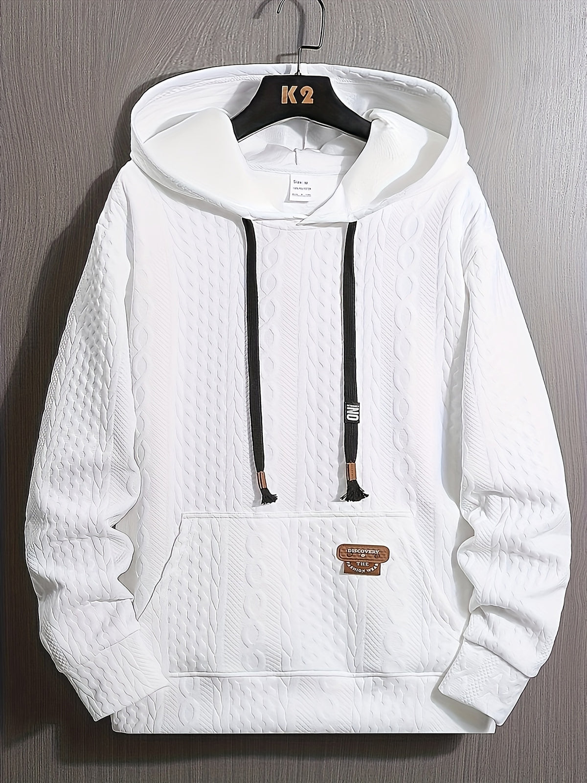 Men’s Sports Hoodie – Solid Color Long Sleeve 280gsm Activewear