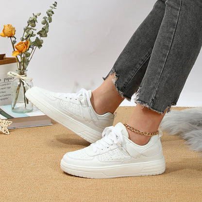 Loom & Soul Baskets plateforme unisexe – Chaussures de sport décontractées antidérapantes de style européen et américain avec semelle souple en EVA