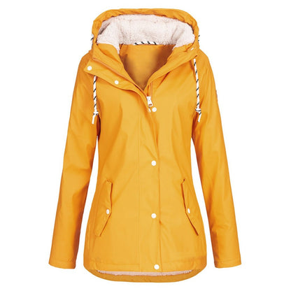 Veste de sport d'hiver pour femme – Manteau chaud, coupe-vent et actif