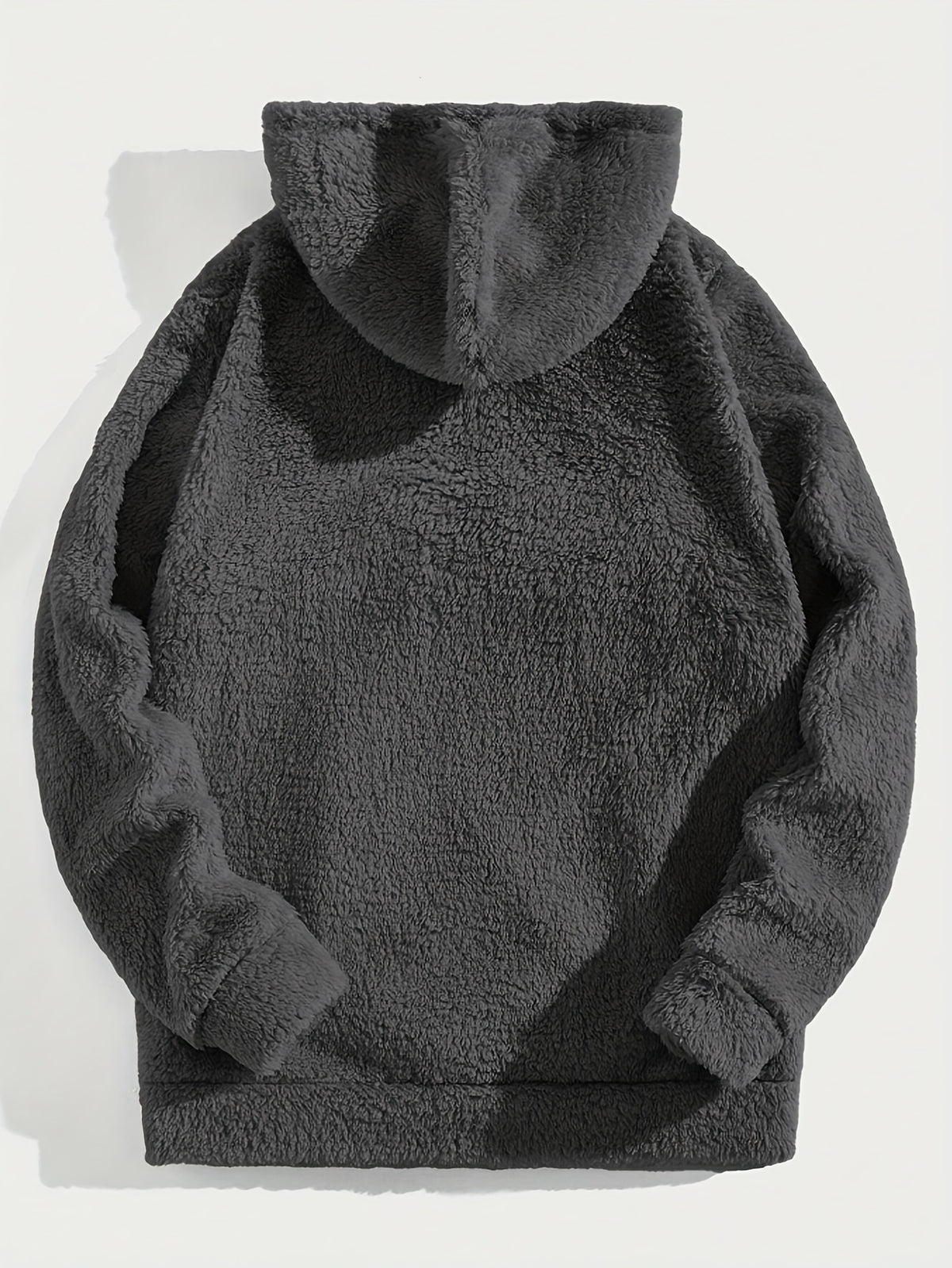 Sweat à capuche en molleton doux pour hommes – Demi-zip « Brooklyn » Pull d'hiver