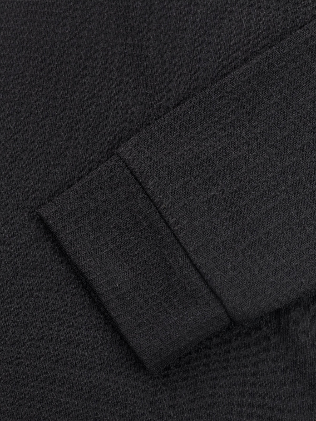 Men’s Waffle Henley Shirt – White & Black All-Season Button Top