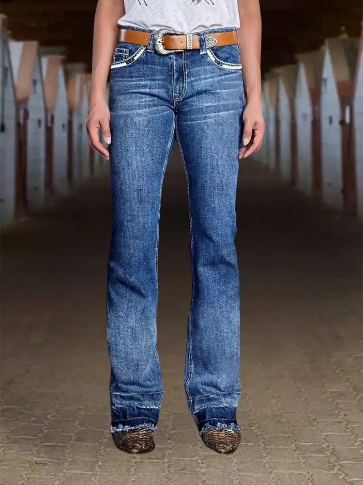 Women’s Slim Fit Jeans – Everyday Versatile Denim (T217)
