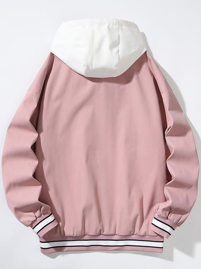 Chaqueta con capucha "DREAMS" para hombre de Loom & Soul – Abrigo holgado estilo streetwear