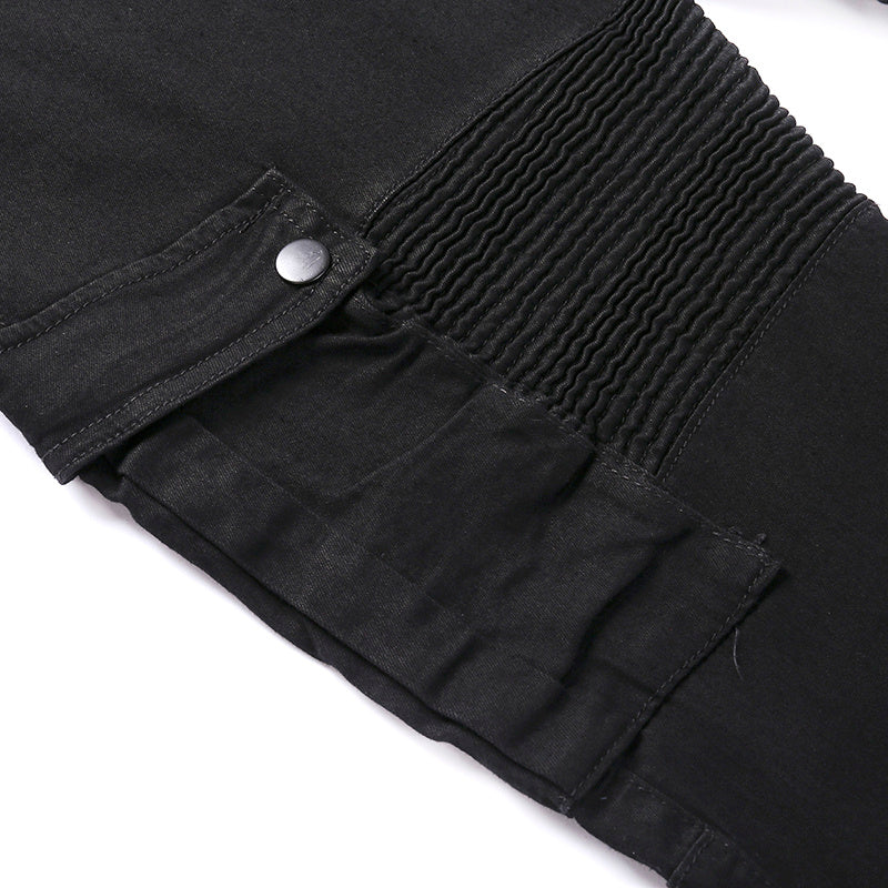 Jean coupe droite classique Loom & Soul™ – Jean décontracté taille haute pour homme