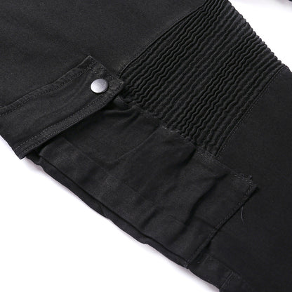 Jean coupe droite classique Loom & Soul™ – Jean décontracté taille haute pour homme