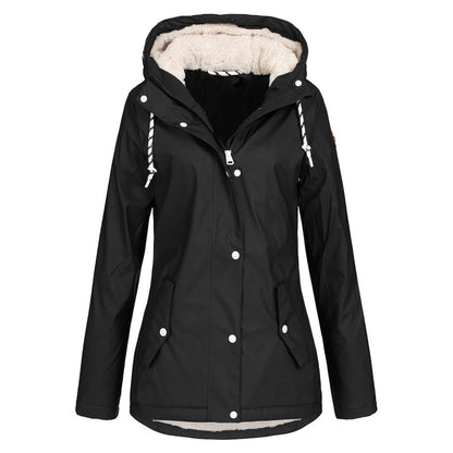 Veste de sport d'hiver pour femme – Manteau chaud, coupe-vent et actif