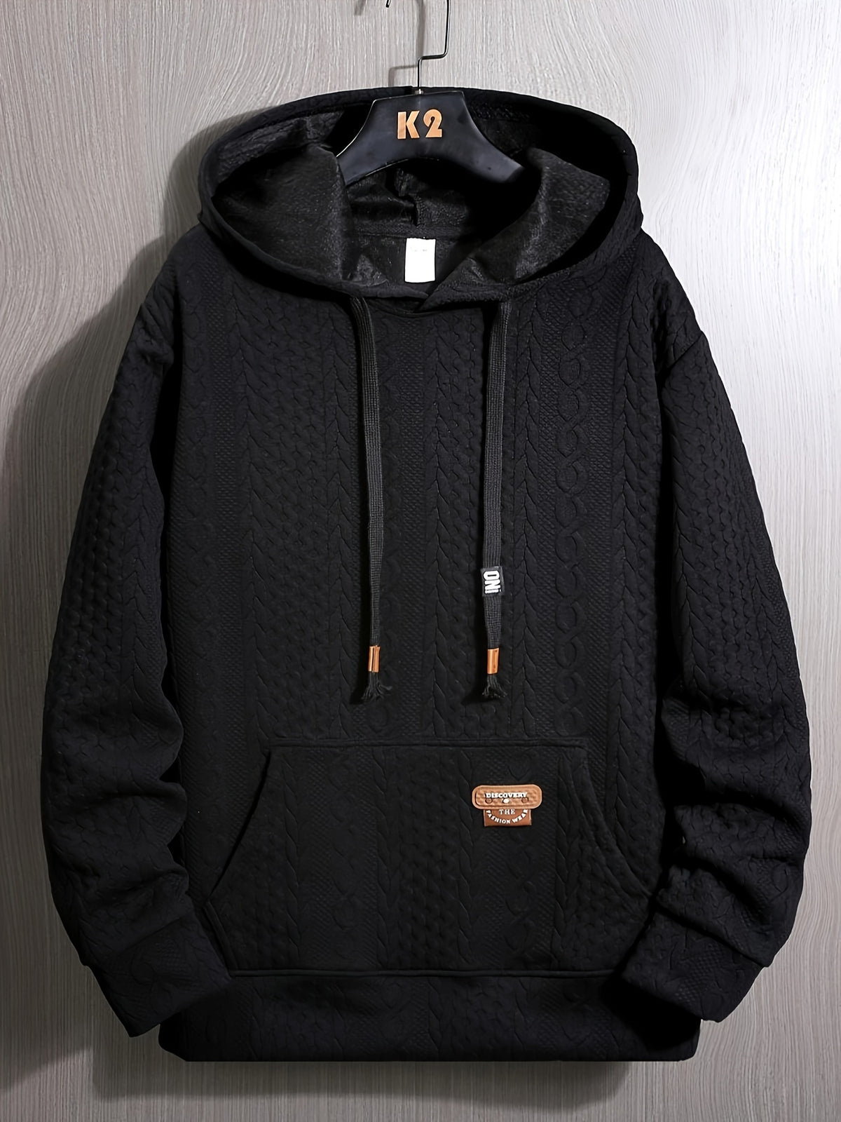 Men’s Sports Hoodie – Solid Color Long Sleeve 280gsm Activewear