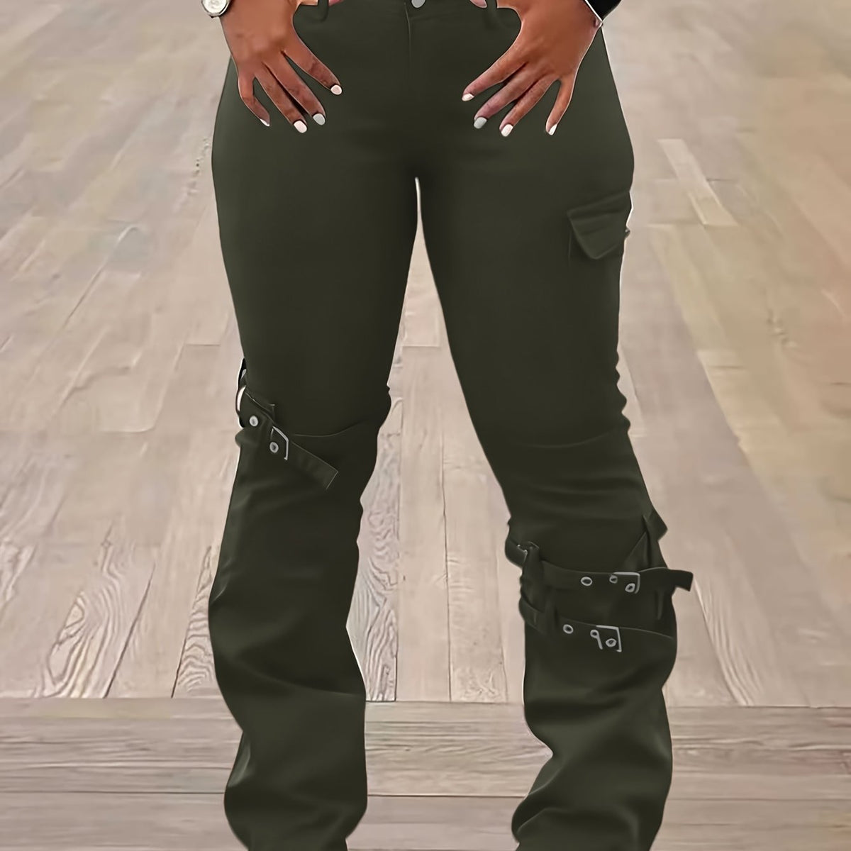 High Elastic Straight Jeans – Slim Fit Stretch Everyday Denim