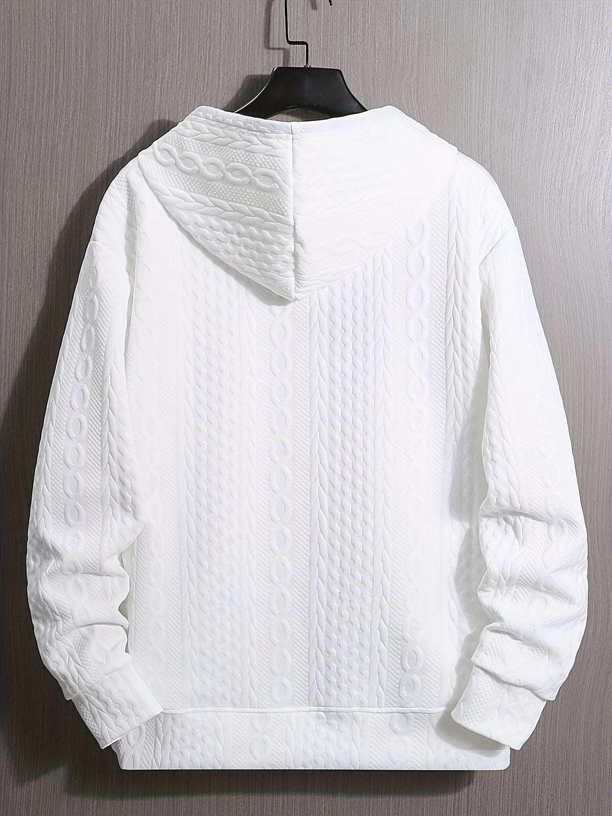Men’s Sports Hoodie – Solid Color Long Sleeve 280gsm Activewear