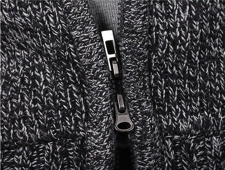 Loom & Soul™ Men’s Wool Blend Warm Jacket – Soft Acrylic-Wool Winter Coat for Everyday Comfort and Style
