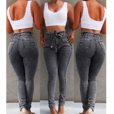 Loom & Soul™ Fringed Hem Jeans – Women’s Straight-Leg Denim Pants
