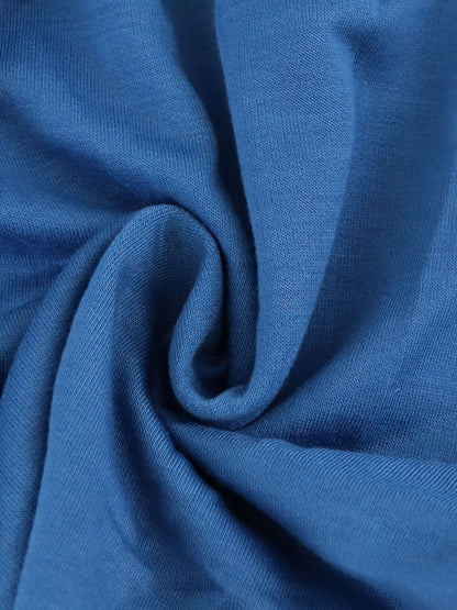 Conjunto de 2 piezas para mujer, hombros descubiertos, efecto envejecido – Top de manga larga y pantalón rasgado