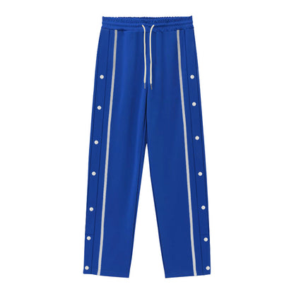 Pantalon décontracté de sport pour homme – Coupe droite ample, pantalon quotidien