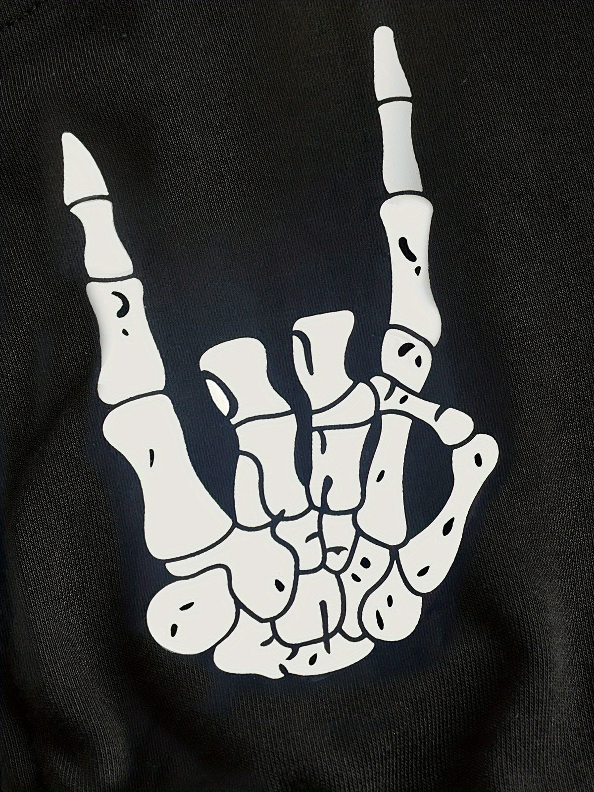 Skull Hoodie – Women's Street Style Ripped Pullover