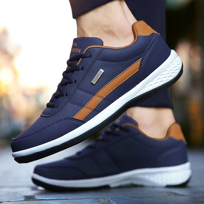 Baskets décontractées italiennes Loom & Soul pour hommes – Chaussures vulcanisées respirantes et antidérapantes pour un confort au quotidien