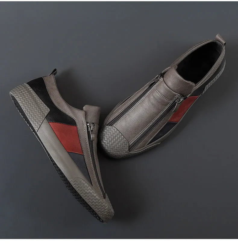 VARELLO™ Men’s Premium Leather Moccasins – High-Quality Casual Driving Shoes | Wear-Resistant, Breathable, Plus-Size Comfort Loafers