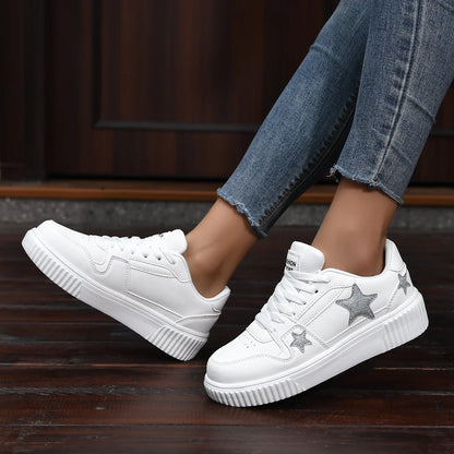 Loom & Soul YRZL Unisex Sports Sneakers – Breathable Thick Sole Comfort