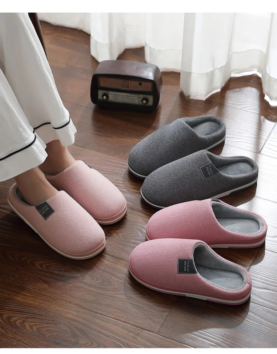Loom & Soul™ CozyStep Plush Slippers | Unisex Winter Warm Fleece Indoor Shoes – Non-Slip, Soft & Ultra Comfortable