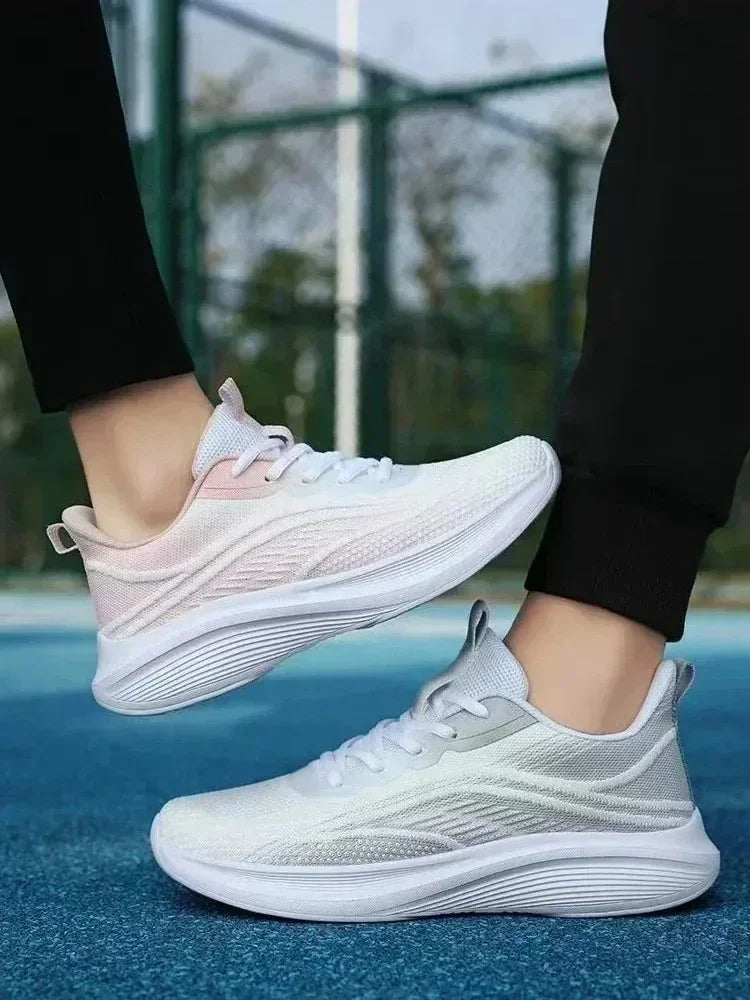 2025 Women’s Casual Mesh Flats – Anti-Slip Breathable Summer Walking Shoes