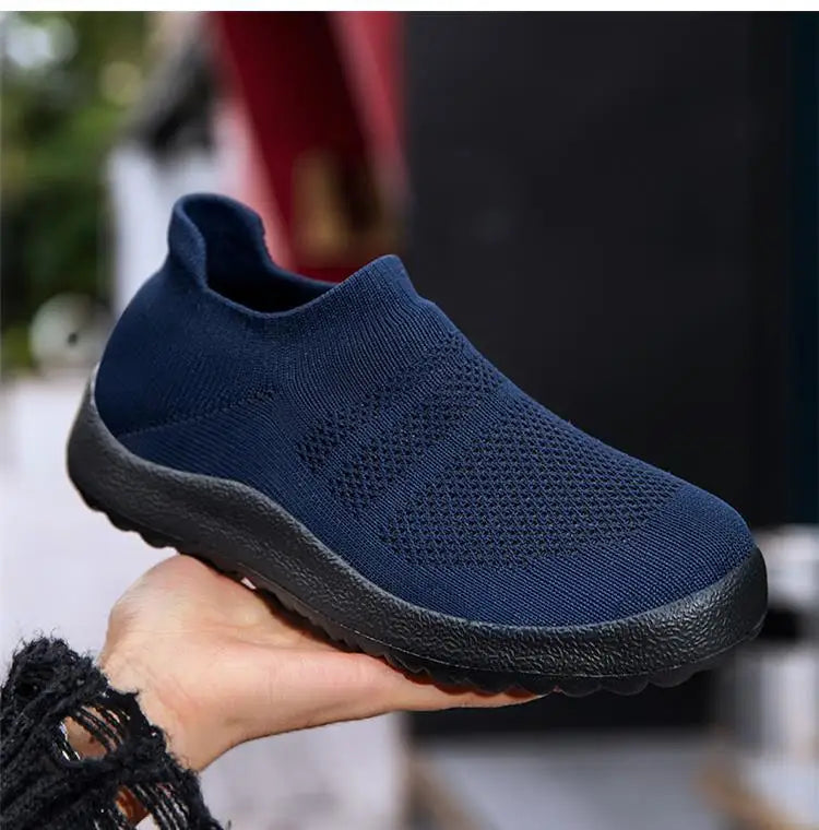 ZJEGA™ 2024 Baskets de course respirantes à enfiler pour femmes – Chaussures de sport légères à ajustement chaussette