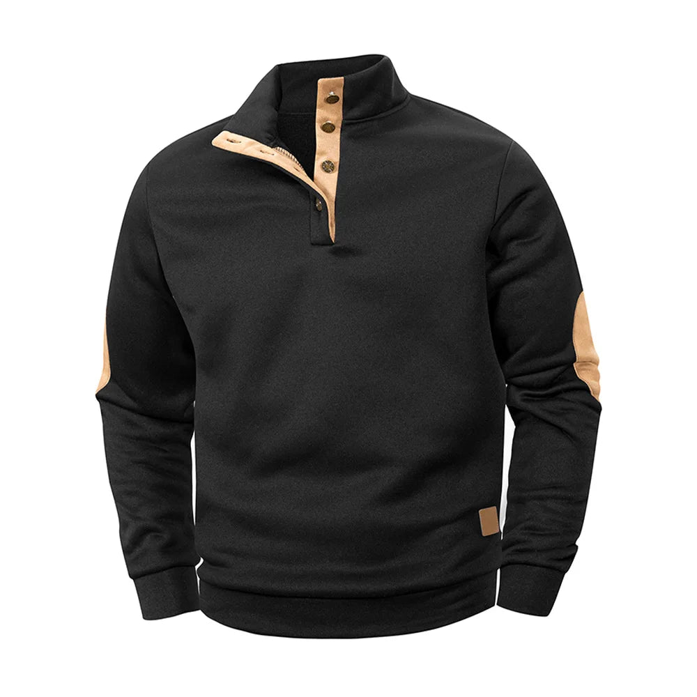 Men’s Sleeveless Turtleneck Pullover – Lightweight Knit Casual Vest Top