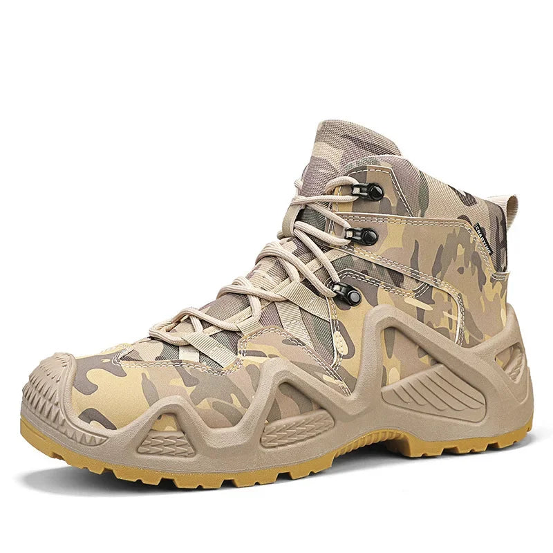 Men’s Oxford Hiking Shoes – Waterproof Canvas Sport Boots, Non-Slip Size 39–46